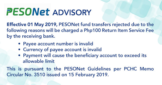 Philippine National Bank Advisory
